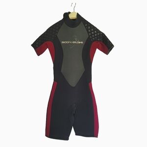 Womens Body Glove shorty wetsuit size 5/6 Back Zip Excellent Condition